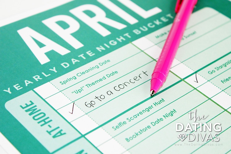 dating bucket list ideas